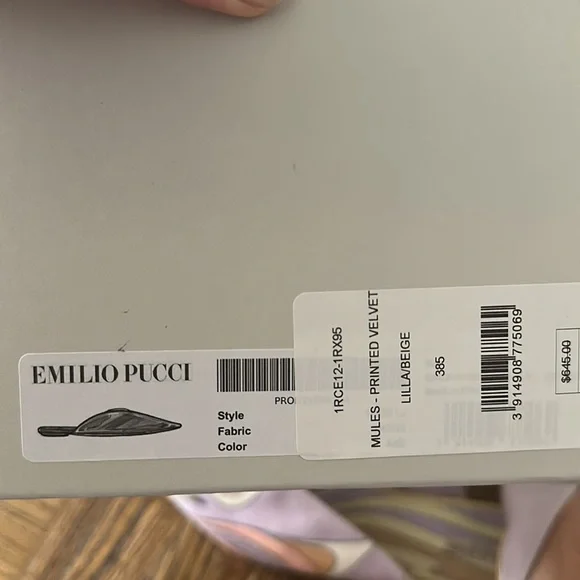 Emilio Pucci flats and matching headband - Picture 8 of 8